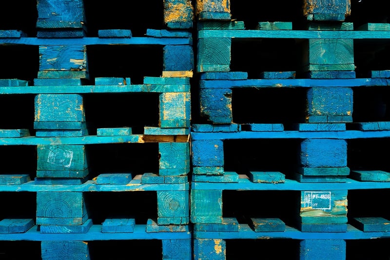 Repurposed Wood Shelves